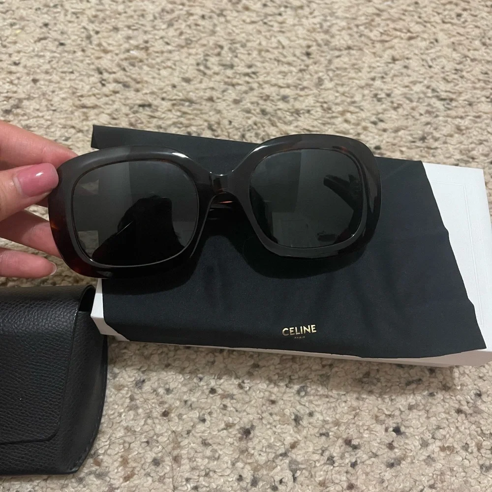 Celine Triomphe 53MM Square Sunglasses